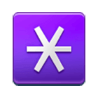 Emoji ⚹ Sestile su Samsung One UI 4.0.
