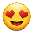 😍 Emoji Rosto Sorridente Com Olhos De Coração na Samsung One UI 4.0.