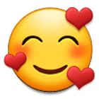 🥰 Emoji lächelndes Gesicht mit Herzen Samsung One UI 4.0.