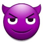😈 Emoji grinsendes Gesicht mit Hörnern Samsung One UI 4.0.