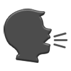 Emoji 🗣️ Persona Che Parla su Samsung One UI 4.0.