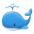 Emoji 🐳 Balena Che Spruzza Acqua su Samsung One UI 4.0.