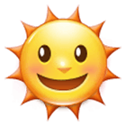 Emoji 🌞 Faccina Sole su Samsung One UI 4.0.