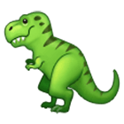 Emoji 🦖 T-Rex su Samsung One UI 4.0.