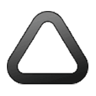 🛆 Emoji Triángulo con esquinas redondeadas en Samsung One UI 4.0.