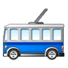 🚎 Emoji Oberleitungsbus Samsung One UI 4.0.
