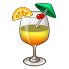 Emoji 🍹 Cocktail Tropicale su Samsung One UI 4.0.