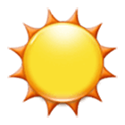 ☉ Emoji O sol  na Samsung One UI 4.0.