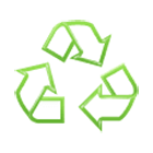 Emoji ♲ Simbolo universale del riciclaggio su Samsung One UI 4.0.
