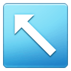 ↖️ Emoji Flecha Hacia La Esquina Superior Izquierda en Samsung One UI 4.0.
