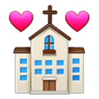 Emoji 💒 Chiesa Per Matrimonio su Samsung One UI 4.0.