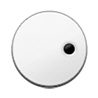 Émoji ⚆ Cercle blanc avec un point à droite sur Samsung One UI 4.0.