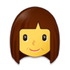 👩 Emoji Mujer en Samsung One UI 4.0.