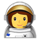 👩‍🚀 Emoji Astronauta Mujer en Samsung One UI 4.0.
