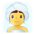 🧖‍♀️ Emoji Mujer En Una Sauna en Samsung One UI 4.0.