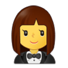 Emoji 🤵‍♀️ Donna In Smoking su Samsung One UI 4.0.