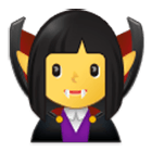 Émoji 🧛‍♀️ Vampire Femme sur Samsung One UI 4.0.