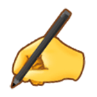 ✍️ Emoji Mano Escribiendo en Samsung One UI 4.0.