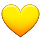 Emoji 💛 Cuore Giallo su Samsung One UI 4.0.