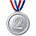 Emoji 🥈 Medaglia D’argento su Samsung One UI 5.0.