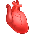 Corazón anatómico Samsung One UI 5.0.