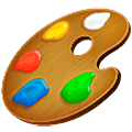 Emoji 🎨 Tavolozza Dei Colori su Samsung One UI 5.0.