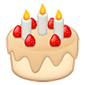 Emoji 🎂 Torta Di Compleanno su Samsung One UI 5.0.