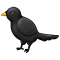 🐦‍⬛ Emoji Pájaro Negro en Samsung One UI 5.0.