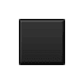 ◾ Emoji Cuadrado Negro Mediano-pequeño en Samsung One UI 5.0.