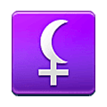Emoji ⚸ Luna Nera (Lilith) su Samsung One UI 5.0.