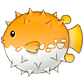 Emoji 🐡 Pesce Palla su Samsung One UI 5.0.