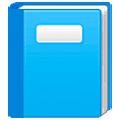 📘 Emoji blaues Buch Samsung One UI 5.0.