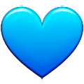 💙 Emoji Corazón Azul en Samsung One UI 5.0.