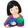 🤱🏻 Emoji Lactancia Materna: Tono De Piel Claro en Samsung One UI 5.0.