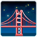 🌉 Emoji Brücke vor Nachthimmel Samsung One UI 5.0.