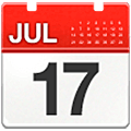Emoji 📅 Calendario su Samsung One UI 5.0.