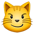 Emoji 😼 Gatto Con Sorriso Sarcastico su Samsung One UI 5.0.