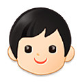 Émoji 🧒🏻 Enfant : Peau Claire sur Samsung One UI 5.0.