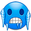 Emoji 🥶 Faccina Congelata su Samsung One UI 5.0.