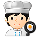 Émoji 🧑🏻‍🍳 Cuisinier (tous Genres) : Peau Claire sur Samsung One UI 5.0.
