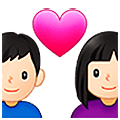 👨🏻‍❤️‍👩🏻 Emoji Pareja Enamorada - Hombre: Tono De Piel Claro, Mujer: Tono De Piel Claro en Samsung One UI 5.0.