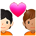 🧑🏻‍❤️‍🧑🏽 Emoji Liebespaar: Person, Person, helle Hautfarbe, mittlere Hautfarbe Samsung One UI 5.0.