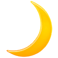 Emoji 🌙 Spicchio Di Luna su Samsung One UI 5.0.