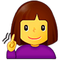 Emoji 🧏‍♀️ Donna Con Problemi Di Udito su Samsung One UI 5.0.