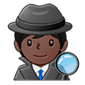 🕵🏿 Emoji Detective: Tono De Piel Oscuro en Samsung One UI 5.0.