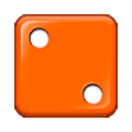 Emoji ⚁ Dado-2 su Samsung One UI 5.0.
