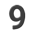9️ Emoji Número nueve en Samsung One UI 5.0.