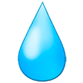 Émoji 💧 Goutte D’eau sur Samsung One UI 5.0.