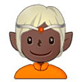 Emoji 🧝🏿 Elfo: Carnagione Scura su Samsung One UI 5.0.