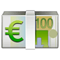 Émoji 💶 Billet En Euros sur Samsung One UI 5.0.